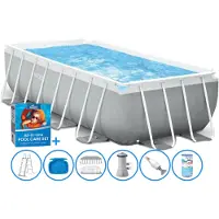 Intex 488 x 244 x 107 cm Prism Frame Piscine - Kit PREMIUM
