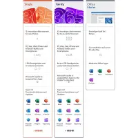 Microsoft 365 Single - Pack de boîtes (1 an) - jusqu'à 6 utilisateurs, jusqu'à 5 appareils par utilisateur - sans support - Mac, Android, iOS, Win - anglais