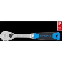 SW-Stahl 06093L Cliquet réversible 3/8 pouces I High Torque 440 Nm I Denture fine avec 90 dents