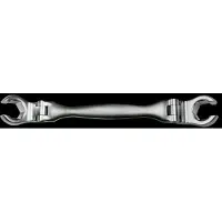 SW-Stahl 01488L-10X12 Clé pour conduites de frein 10x12 mm I Clé 10/12 I Clé hexagonale I Clé pour conduites à double articulation