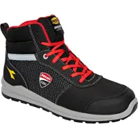 Diadora Chaussure De Sécurité Haute Diadora Speedy Race Mid S3s - T.45 - Noir/Fungus - Diadora - 701.181704-C2541 T.45
