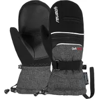 Reusch Gants de sport 'Kondor' gris foncé / rouge vif / noir / blanc