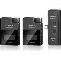 Comica Boom X-UC2 (2TX+ UC RX) 2.4G Digital Wireless Microphone