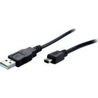 S-Conn 14-16045 Câble USB 3 m USB 2.0 Mini-USB B USB A Noir (14-16045)