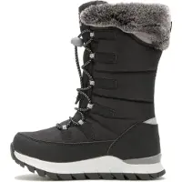 Kamik Chaussures d'hiver pour filles Prairier, modèle noir, chaussures de loisirs