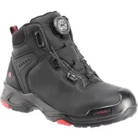 BAAK Bottes de sécurité Braxton taille 45 noir / rouge - 6642-45