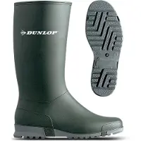 Dunlop Bottes de Pluie Sport Vert-Taille 42