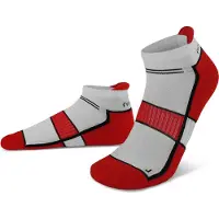 Normani Chaussettes de sport rouge / noir / blanc