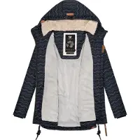 Ragwear Veste d’hiver 'Zuzka' bleu marine