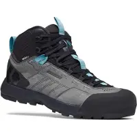 Black Diamond Mission Leather Mid Wp Approach Shoes Gris EU 37 Femme