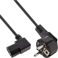 InLine 4043718112777 Noir 0,5 m Coupleur C13 CEE7/7