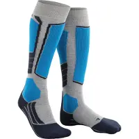 Falke Chaussettes de ski SK2 Wool, hommes, gris