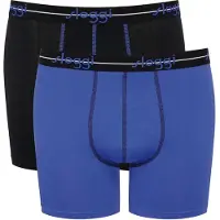 Sloggi Boxers bleu / noir