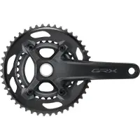 Shimano Grx 610 Crankset Argenté 172.5 mm / 46/30t