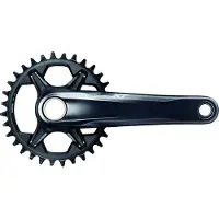 Shimano Deore Xt M8100 Hollowtech Ii Cranks Noir 165 mm