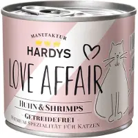 Hardys Love Affair poulet avec crevettes pâtée pour chat (boîte)