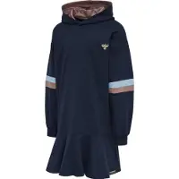 Hummel Robe de sport bleu clair / bleu foncé / blanc