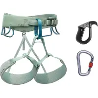 Black Diamond - Pack harnais - W Momentum Harnss Pilot Package pour Femme - Taille XL - Vert