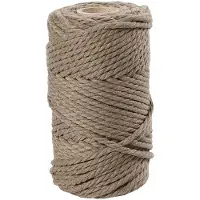 Creativ Company Macramé, Fil + laine, Marron
