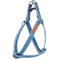 Amiplay Denim 30/55x1.5 Cm Dog Harness Bleu