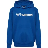 Hummel Sweat de sport bleu cobalt / blanc