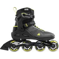 Rollerblade Pattins à roulettes Macroblade 80, couleur noire, pointure EU 40, couleur noire, pointure EU 40