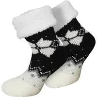 Normani Chaussettes noir / blanc