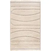 Vivaraise Tapis Solan 2 neige - 200 x 290 cm