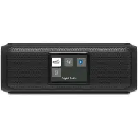 Kärcher DAB Go Haut-parleur Bluetooth portable & radio numérique DAB+ / FM avec écran couleur 2,4"/ son stéréo 5 watts