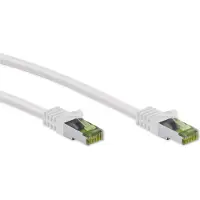 Goobay 61105 RJ-45 Netzwerkkabel 2,0 m weiß bis zu 2.000 MHz, 1 St.