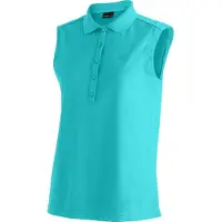 Maier Sports Ulrike Sleeveless Polo Bleu L Femme
