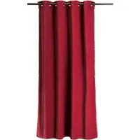 Vivaraise Rideau Fara Rubis 135 X 280 Cm Vivaraise