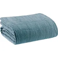 Vivaraise Jeté Recyclé Titou Acier 260 X 260 Cm Vivaraise