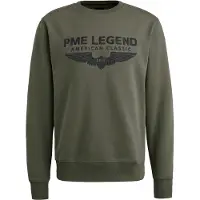 PME Legend Sweat-shirt 'Sweatshirt with logo' vert foncé