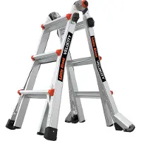 Little Jumbo 48414100 Échelle Télescopique Little Giant Velocity - 4 X 3 Marches