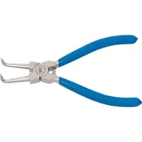 Bgs Pince à circlips coudée pour circlips intérieurs 175 mm - 447-4