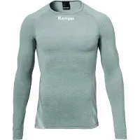 Kempa Attitude Long Sleeve Base Layer Gris 116 cm Garçon