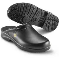 Sika Chaussure de travail Fusion ESD sabot ouvert Noir-37