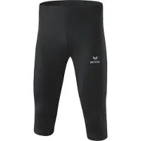 Erima Pantalon de sport noir / blanc