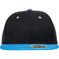 Result Pack 50 Casquette Bronx bicolore Black/ Azure - Result RC082X - Taille One Size