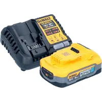 DeWalt DCS 438 H1 Scie multifonction sans fil 18 V 76 mm Brushless + 1 batterie Powerstack 5,0 Ah + chargeur