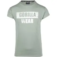 Gorilla wear T-Shirt fonctionnel 'Murray' menthe / blanc