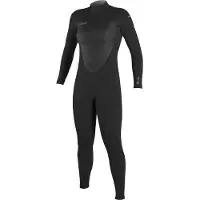 O'Neill Epic 4/3 Mm Woman Long Sleeve Back Zip Neoprene Suit Noir 10 Femme