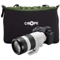 C-Rope Kamerabeutel V2 Schwarz Variation: XL 32x20x12cm retail, Housse pour appareil photo, Vert, Noir