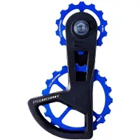 Cycling Ceramic Ospw Race 4-spoke Shimano Ultegra/dura Ace Jockey Wheel System Bleu 14-19t