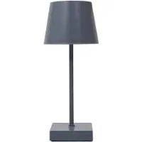 Home Deco Factory Lampe - - Tactile - LED - Gris