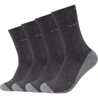 Camano Chaussettes anthracite / gris chiné