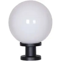Lyora Lampe boule Bolano 33cm. piédestal