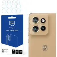 3MK Lens Protect Motorola Edge 50 Neo Ochrona na obiektyw aparatu 4szt (4 pcs, Motorola Edge 50 Neo), Téléphone portable : film de protection, Transparent