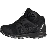Adidas Boots 'BOA Mid RAIN.RDY Hiking' gris foncé / noir / blanc